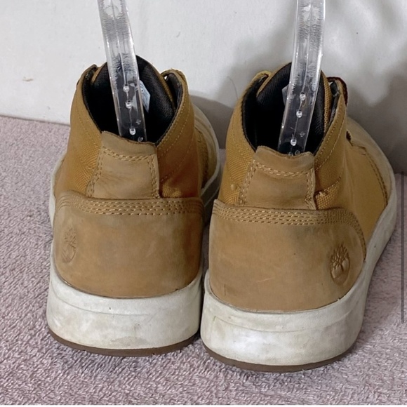 Timberland Tan Lace Up Davis Square Shoes 9.5 main image 5